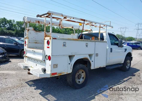 2008 Ford F-250 Xl/Xlt z USA, uszkodzony, nr VIN 1FDNF21558EC22652